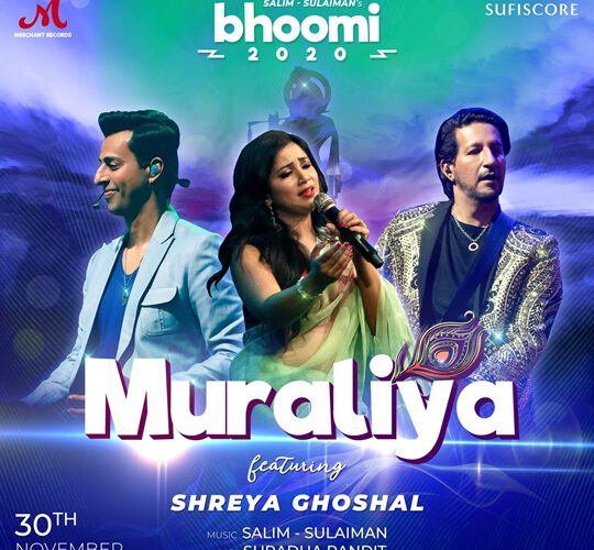 Make way for Sufiscore’s Latest Song MURALIYA  From Popular Music Composer Duo Salim-Sulaiman’s Latest Album Bhoomi 2020