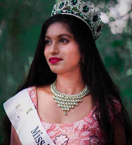 Peeli Krishna Kumar Winner Of  Miss Teen India Universe 2020  Globe A Virtual Edition Presented By Ashwin Rajput