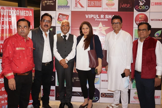 Brahma KK Sarchandra Bose attended Cinema Aaj Tak Award At Mumbai