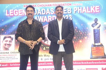 Dr KHOJA Phd Vastu N Nadi Astrology Awarded At Grand Ceremony Of Fourth Legend Dadasaheb Phalke Award 2023 Held On The Birthday Of Dr Krishna Chouhan
