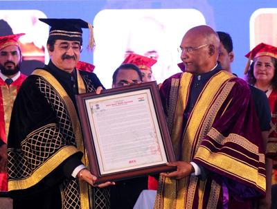 14th President Of India Graces Historic Convocation At Asian Education Group