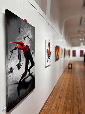 COLOURAAG Solo Show Of Paintings By Contemporary Artist Pavan Kumar Attavar In Jehangir