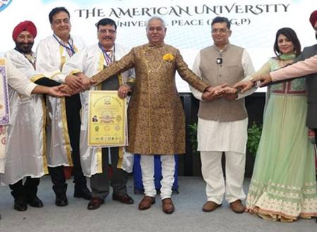 IAWA with AUGP,( USA) Felicitated Global Peace Ambassadors at Constitution Club on 2nd August 2025