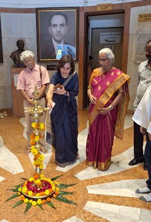 “Sacred Symphony of Nature” Solo Show of Paintings by Samar Ghosh in Jehangir Art Gallery